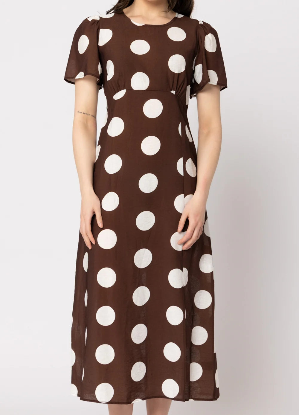 Angel Dress - Coffee Spot