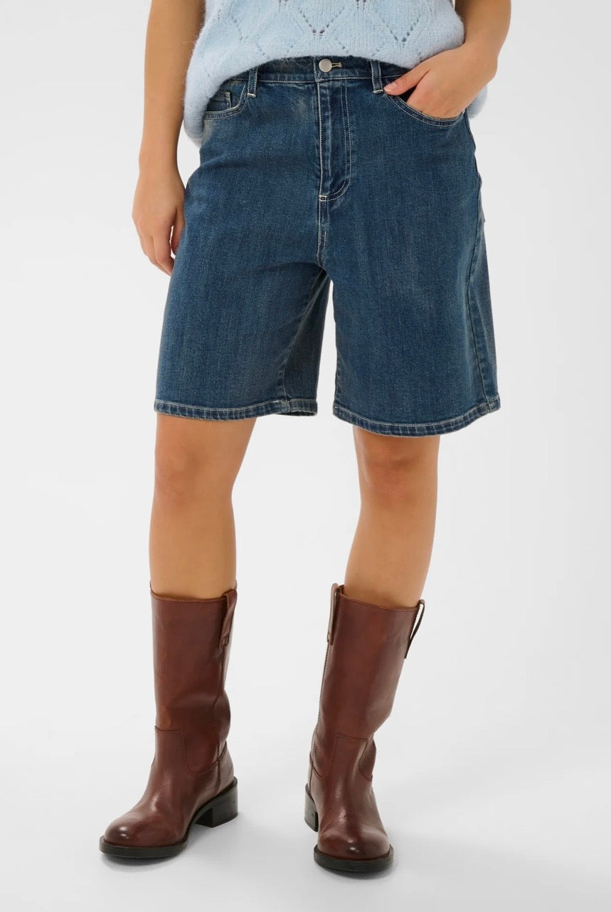 Polina Jean Shorts - Med Blue