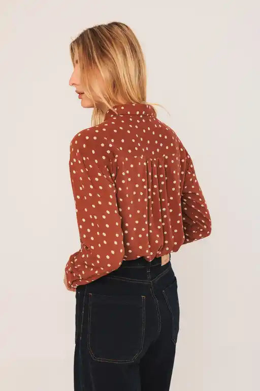Spot Shirt - Terracotta