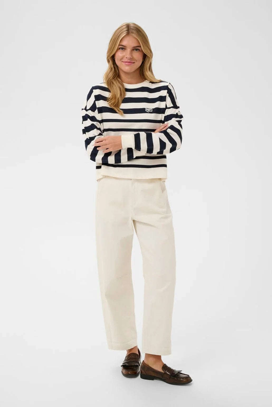 Philene Sweatshirt - Night Sky Stripe