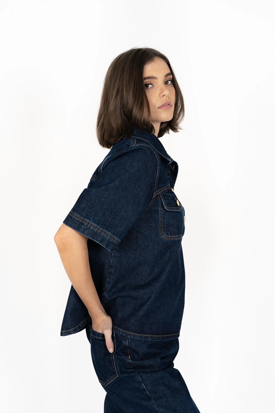 Amaci Top - Dark Blue