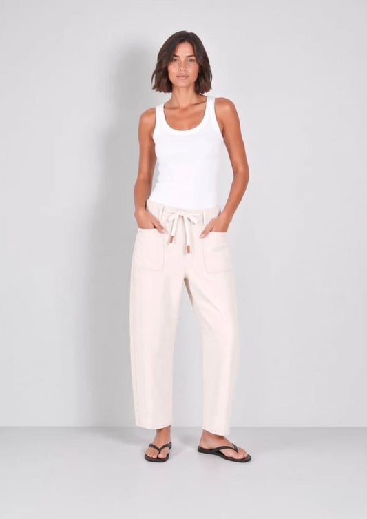 Monaco Carter Barrel Jeans - Sand