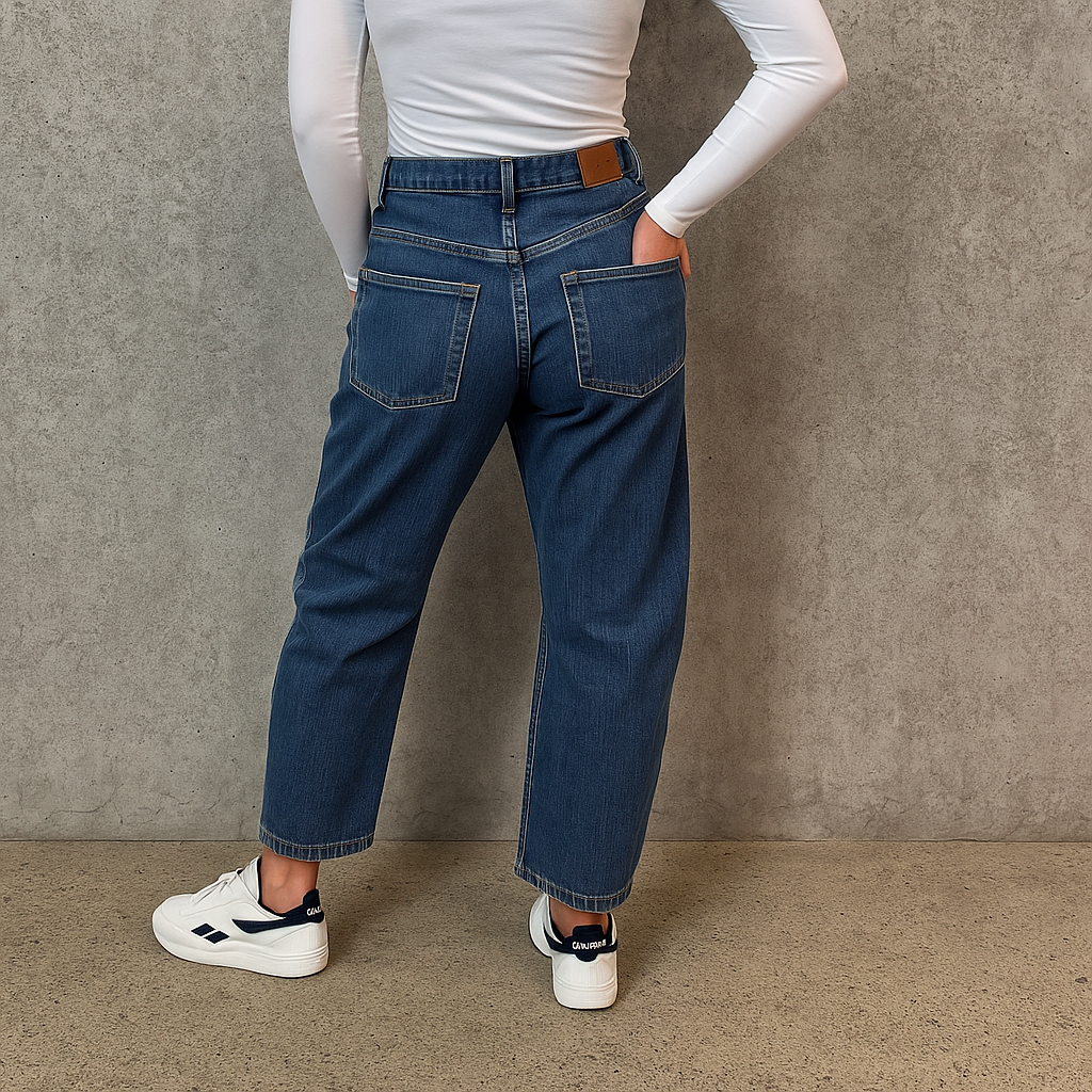 Marlow Barrel Jeans - Sadira Wash