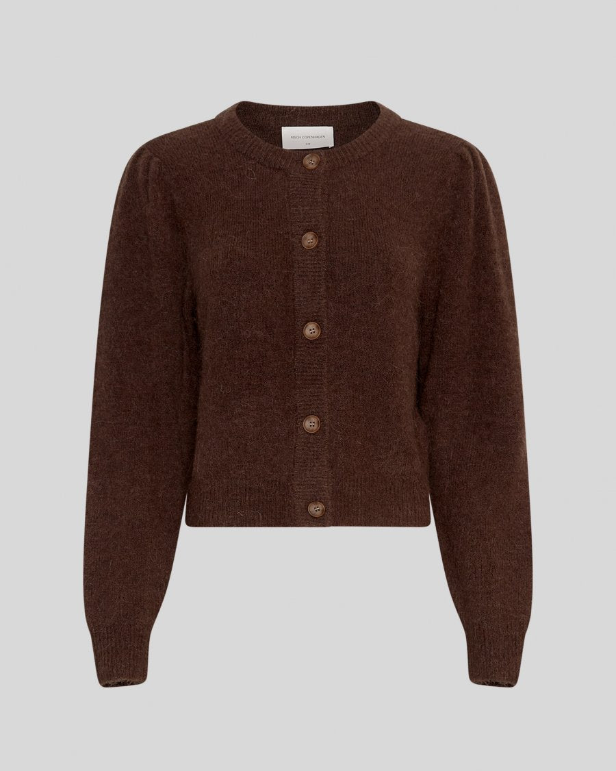 Miabelle Hope Cardigan- Hot Fudge