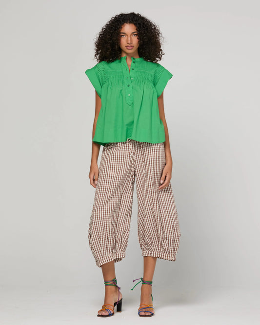 Guru Pant - Cocoa Gingham