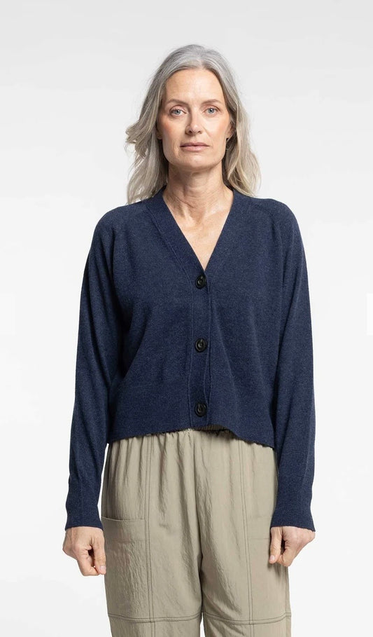 Twizel Cardigan - Indigo
