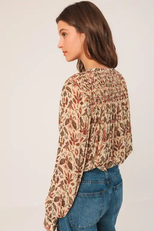 Autumn Print Shirt