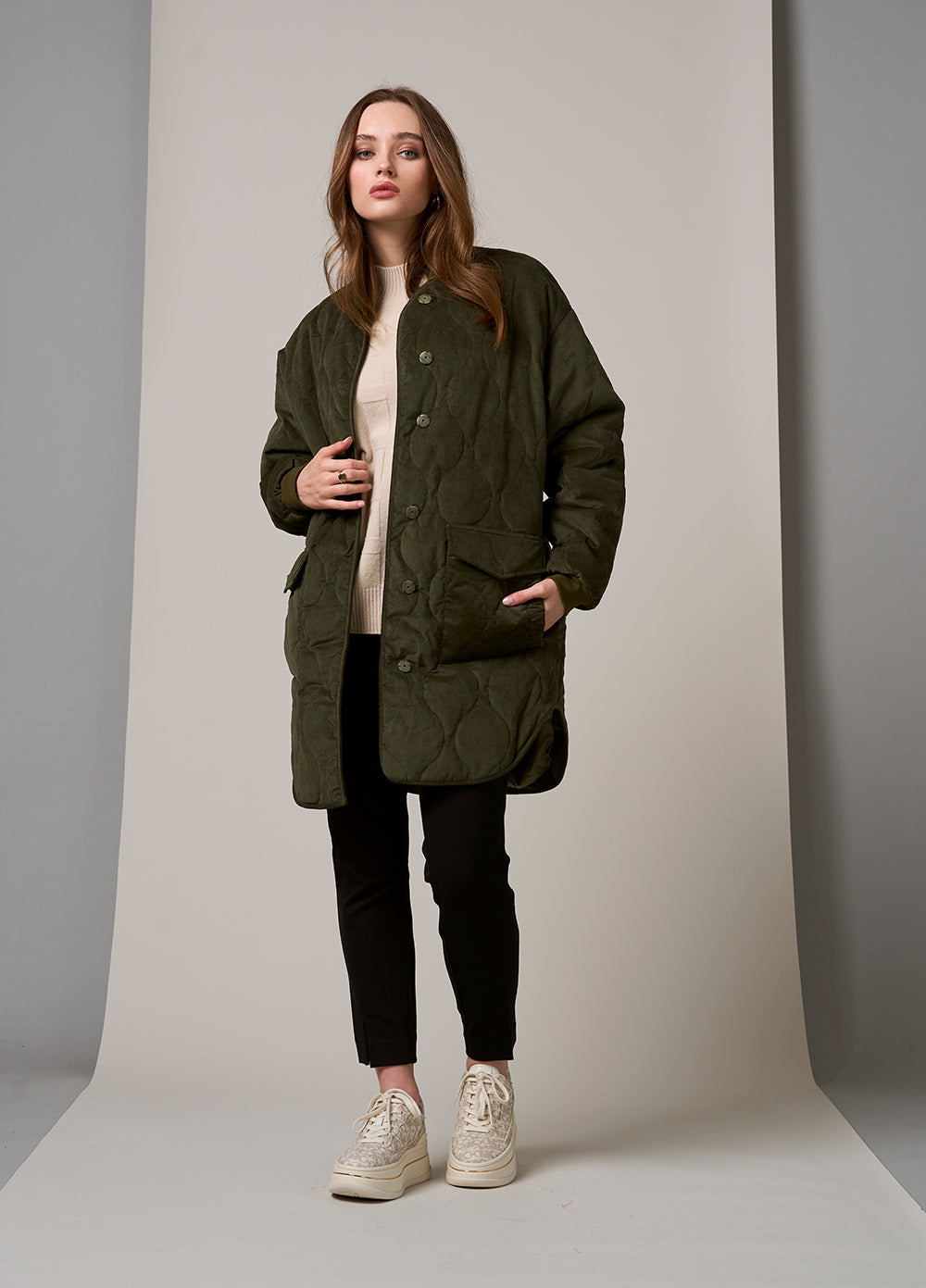 Balmoral Coat - Olive