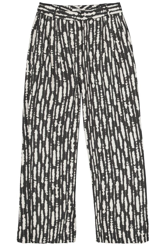 Black Print Pants