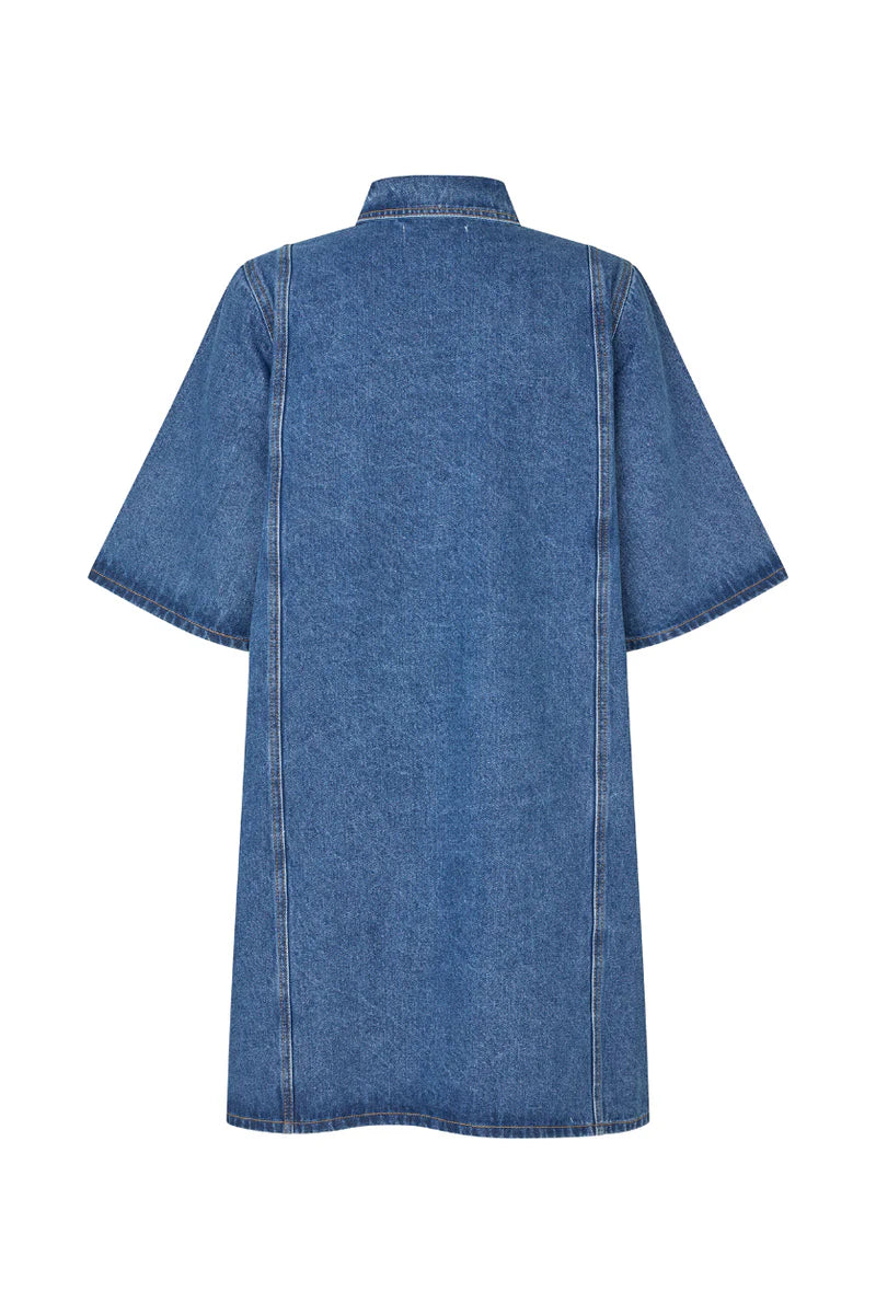 Mola Dress - Blue