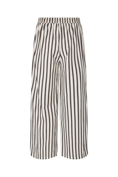 Rita Pants - Black/Cream Stripe