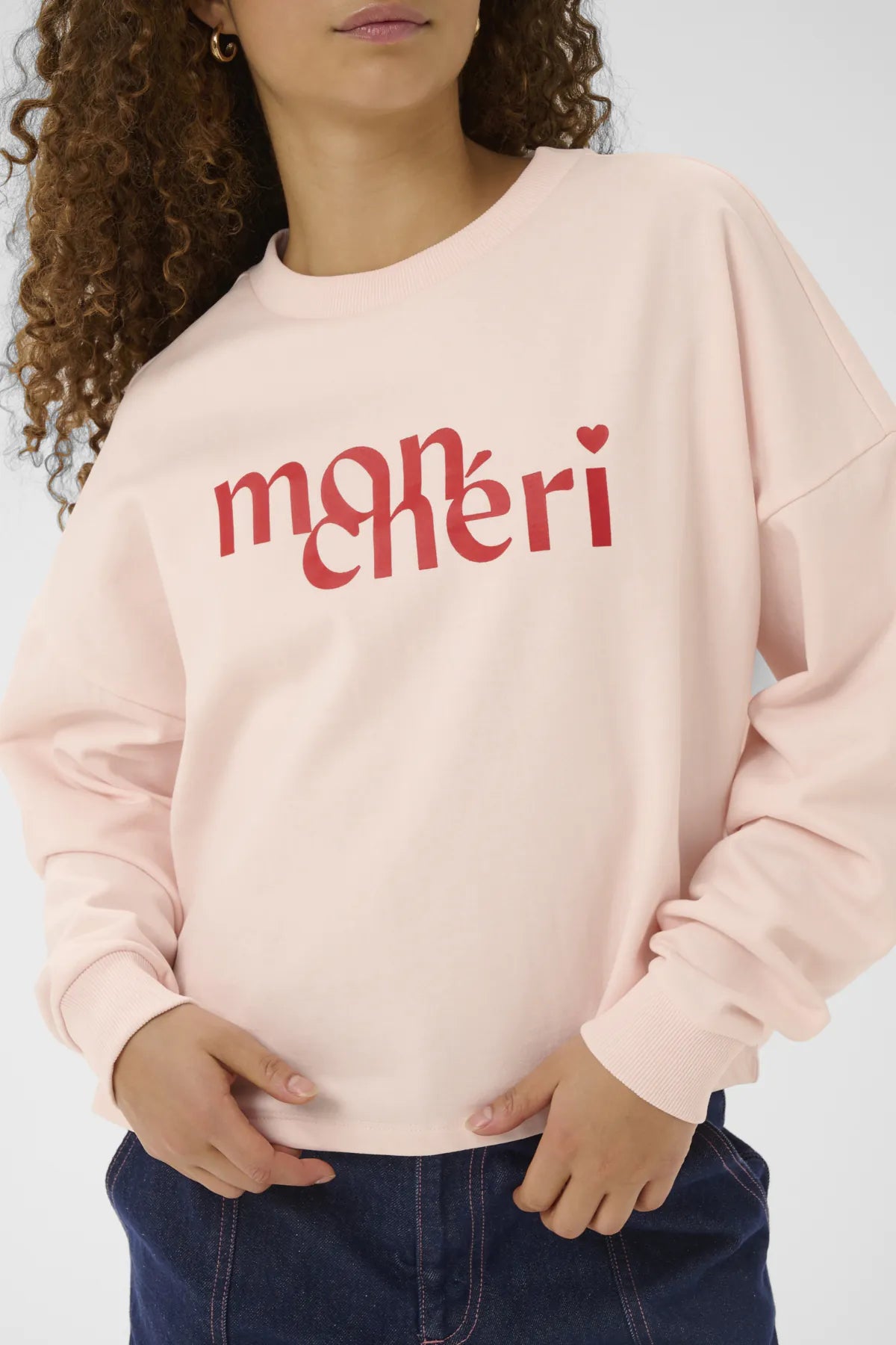 Pegrina Sweatshirt - Barely Pink