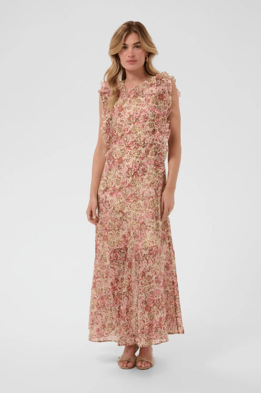 Rainie Dress - Ballerina Brushed Blooms