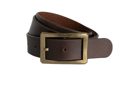Narelle Leather Belt - Chocolate