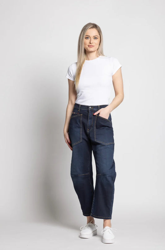 Marlow Barrel Jeans - Nevina