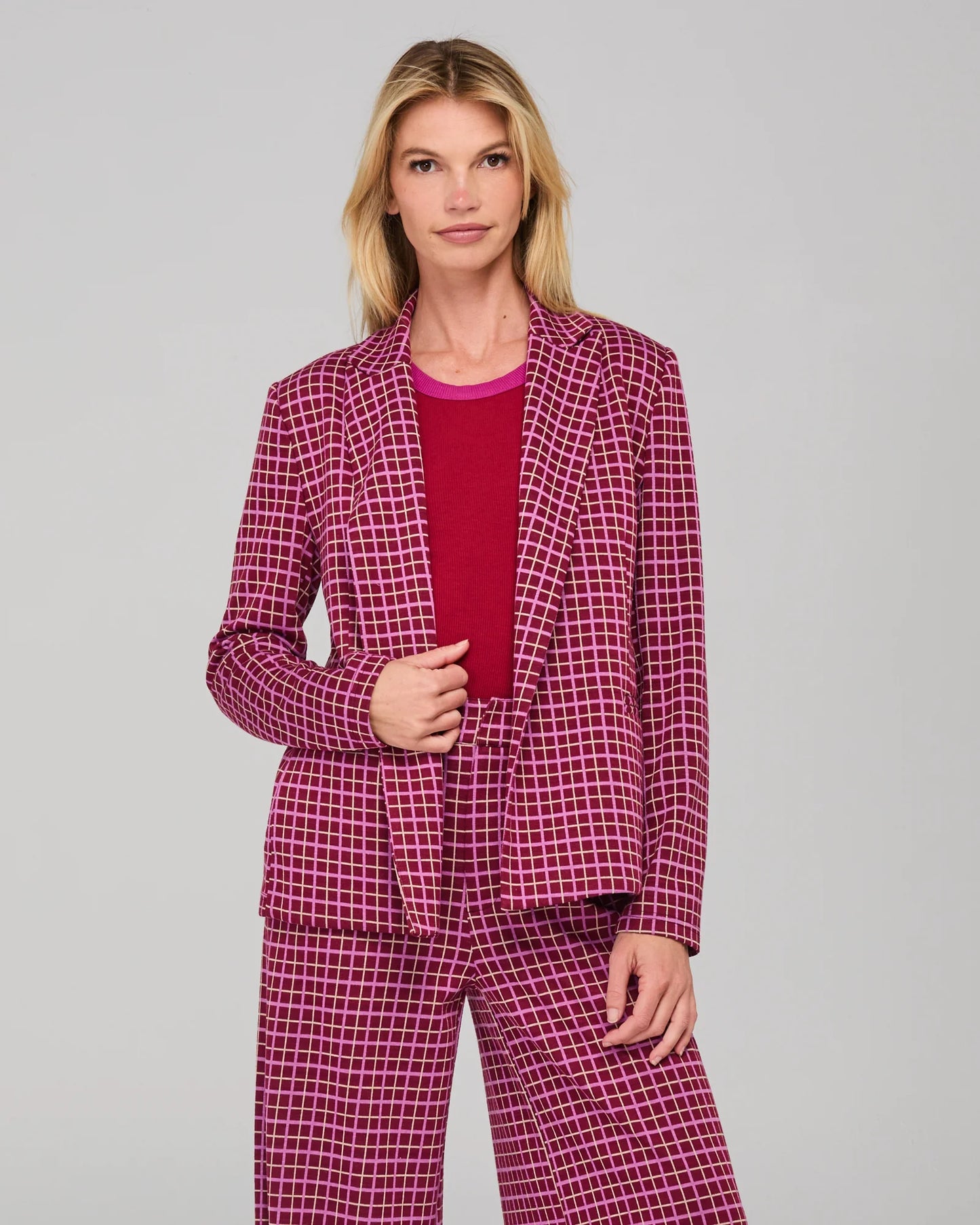 Aiko Blazer - Himari Check