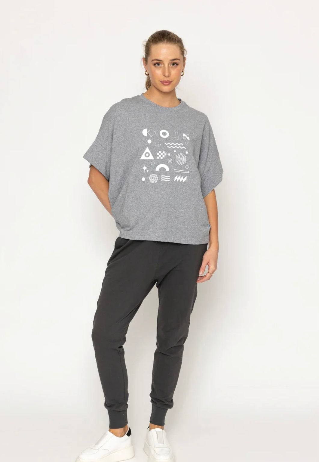 Alby Top - Grey Marl