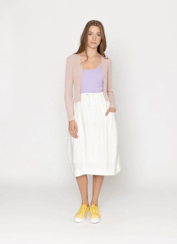 Mia Cardigan - Dusky Pink
