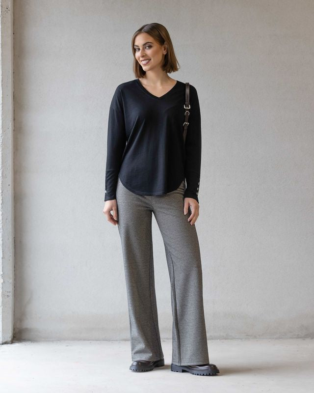 Veni Merino Top - Black