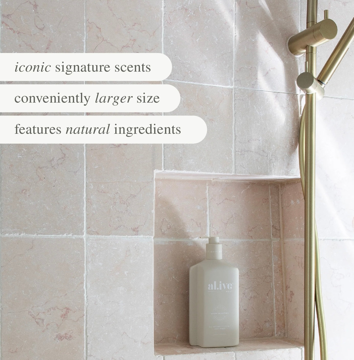 750ml Body Wash - Sea Cotton & Coconut