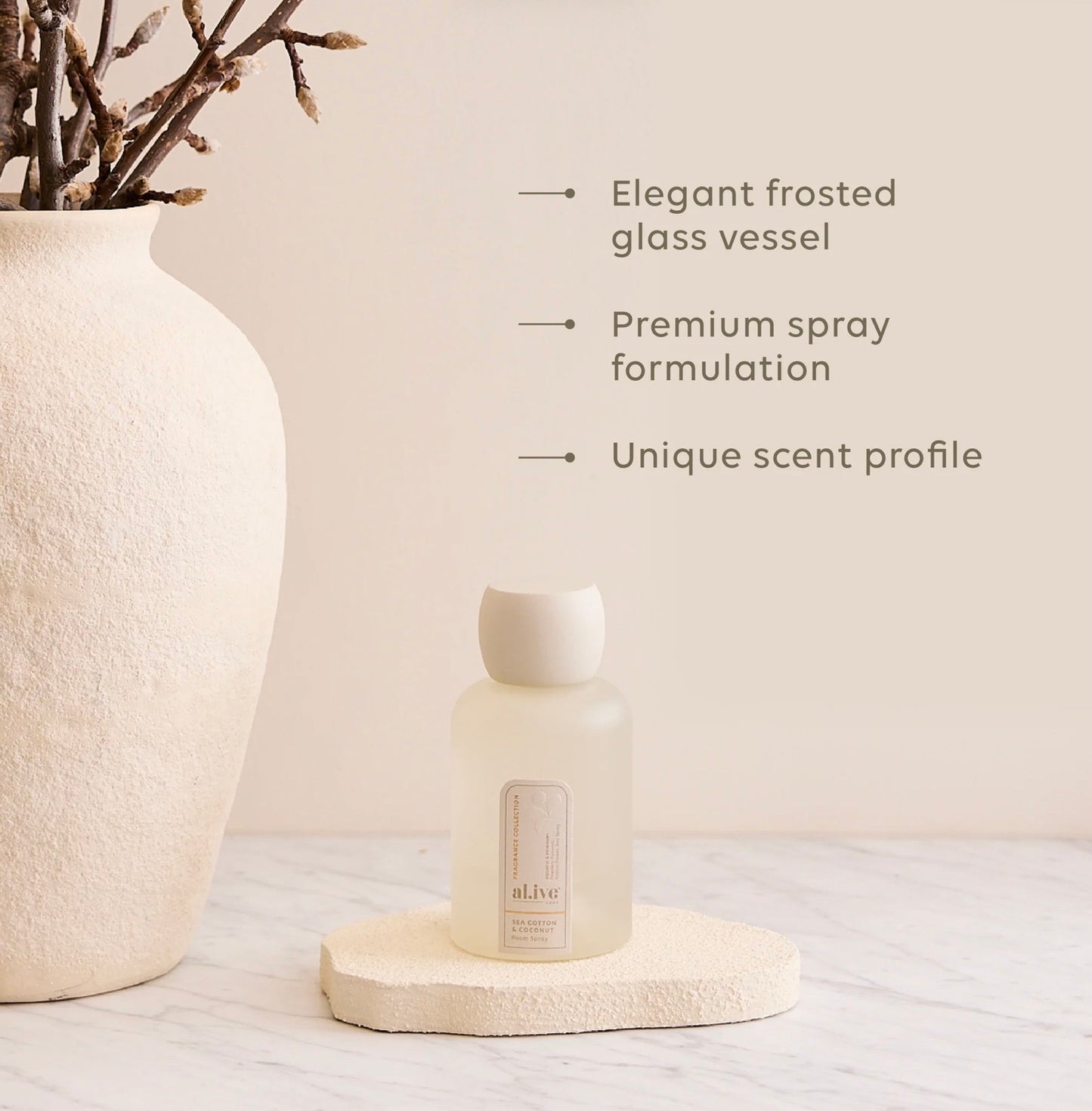 al.ive Room Spray - Sea Cotton & Coconut