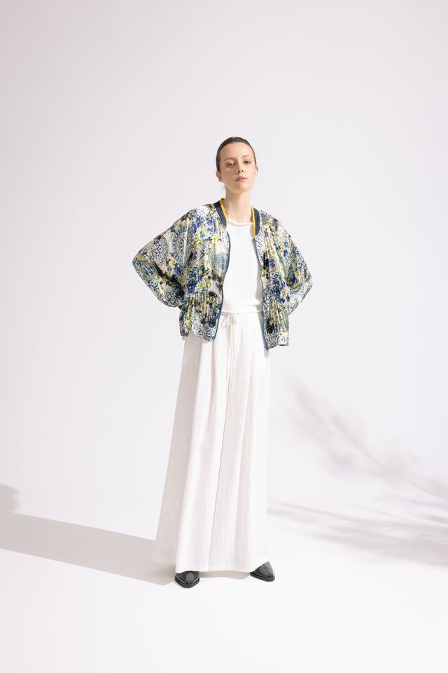 Eni Jacket - Royal Print