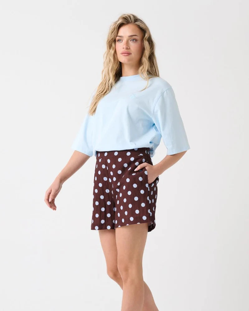 Hallie Tee - Ice Blue