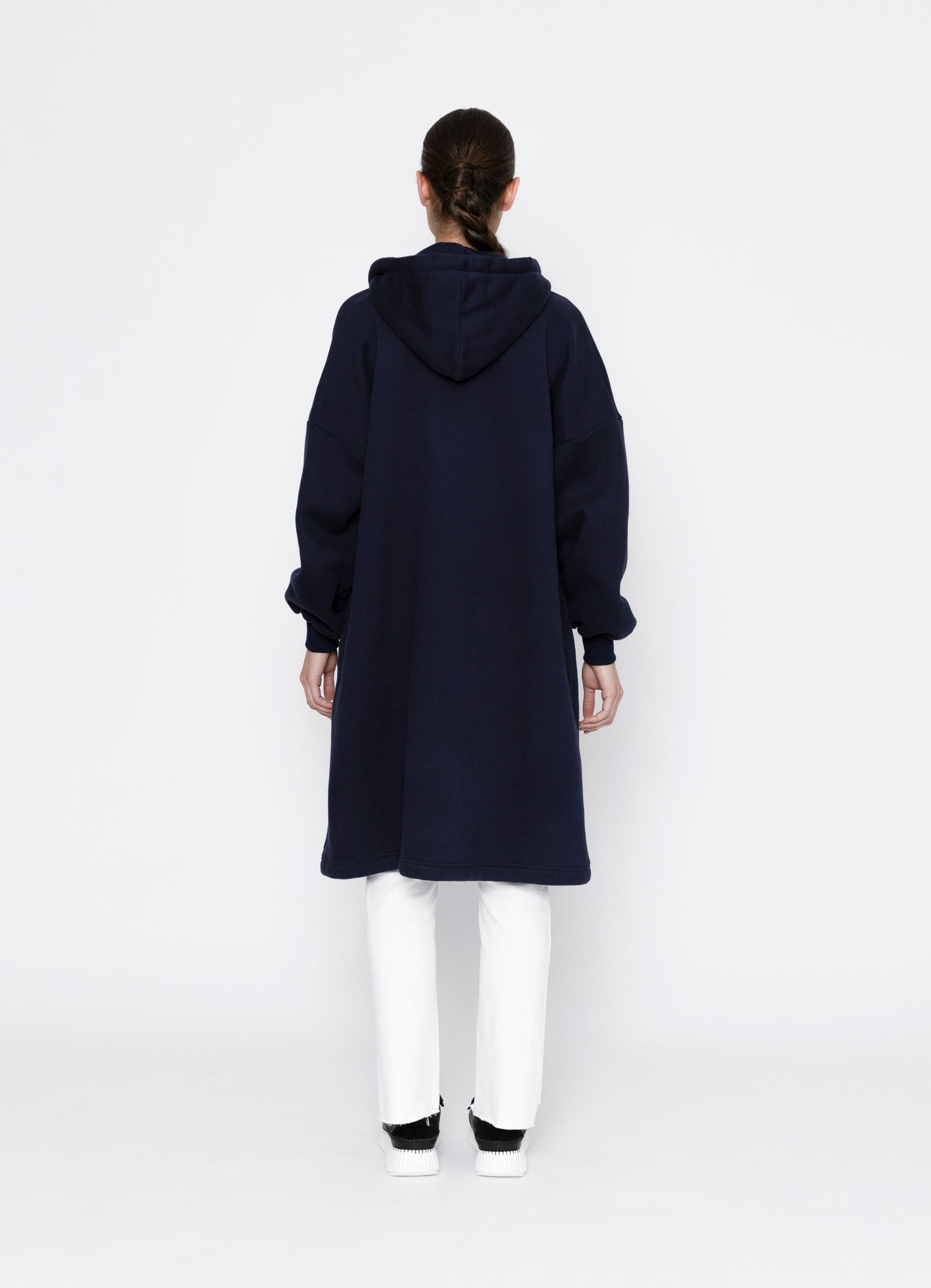 Taylor Sweatshirt Coat - Navy