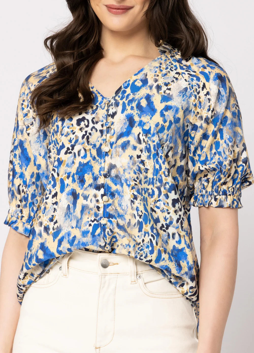 Essence Top - Royal Print