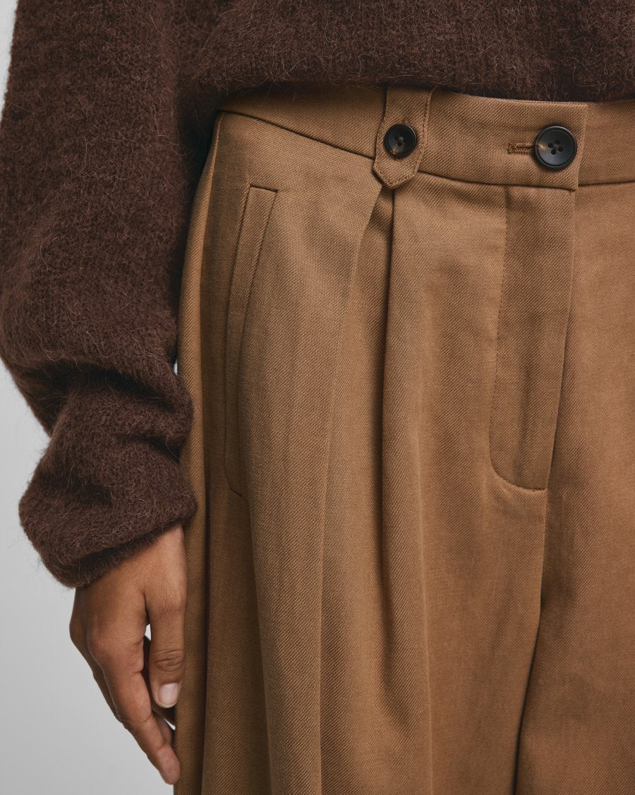 Gweneth Waisted Pants - Toasted Coconut