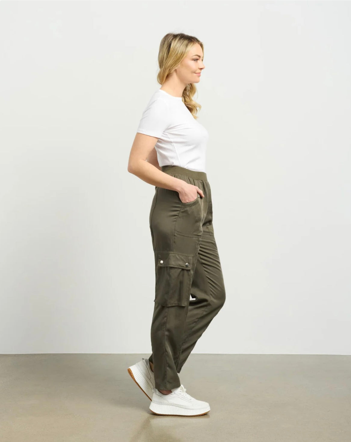 Carter Cargo Pant - Olive