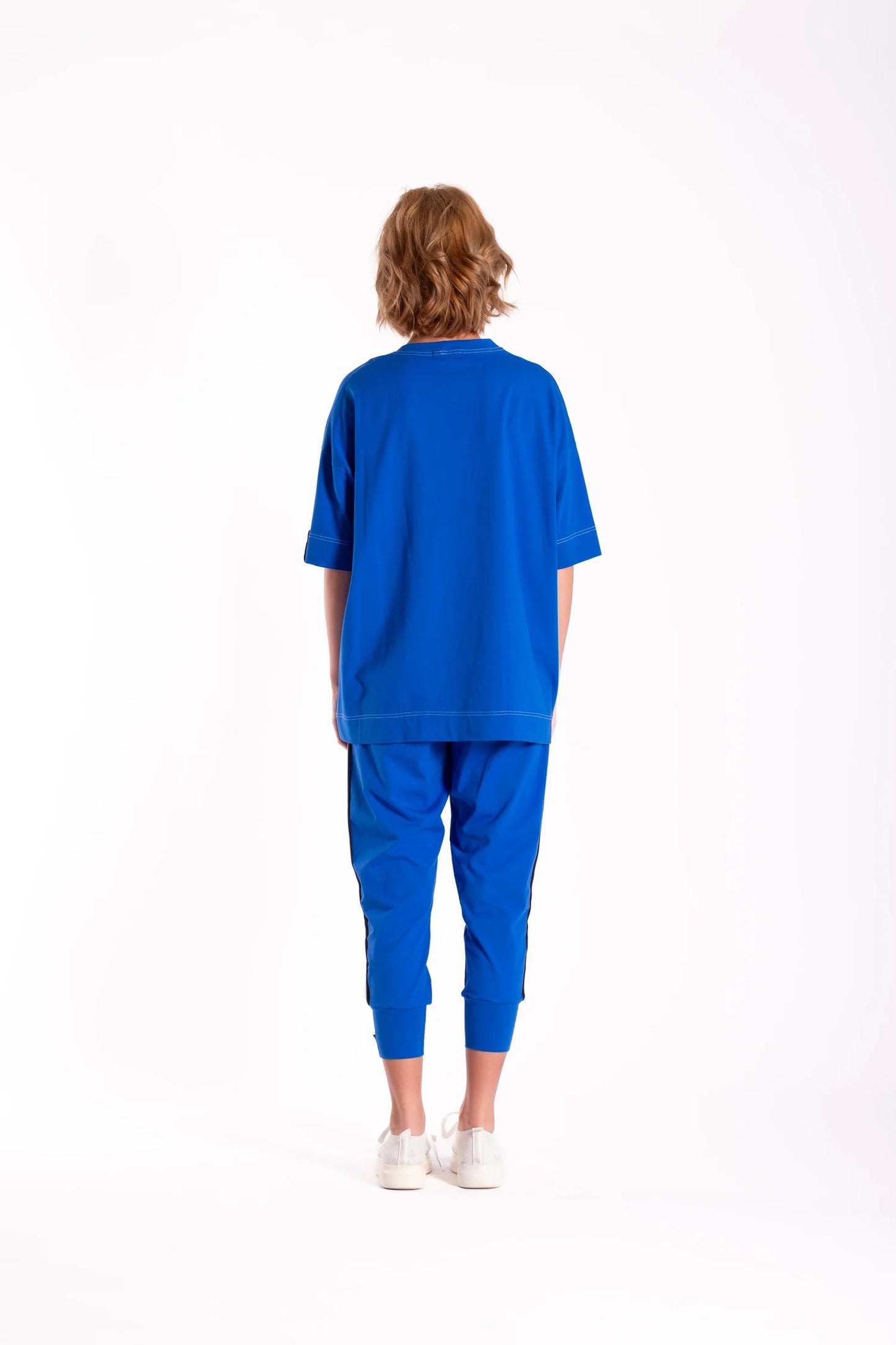 Box Tee - Cobalt