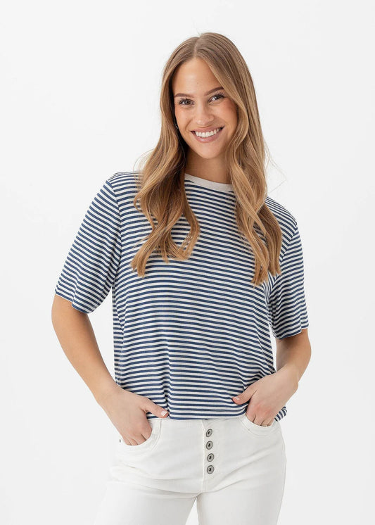 MSCH Jana Tee - White/Oceana