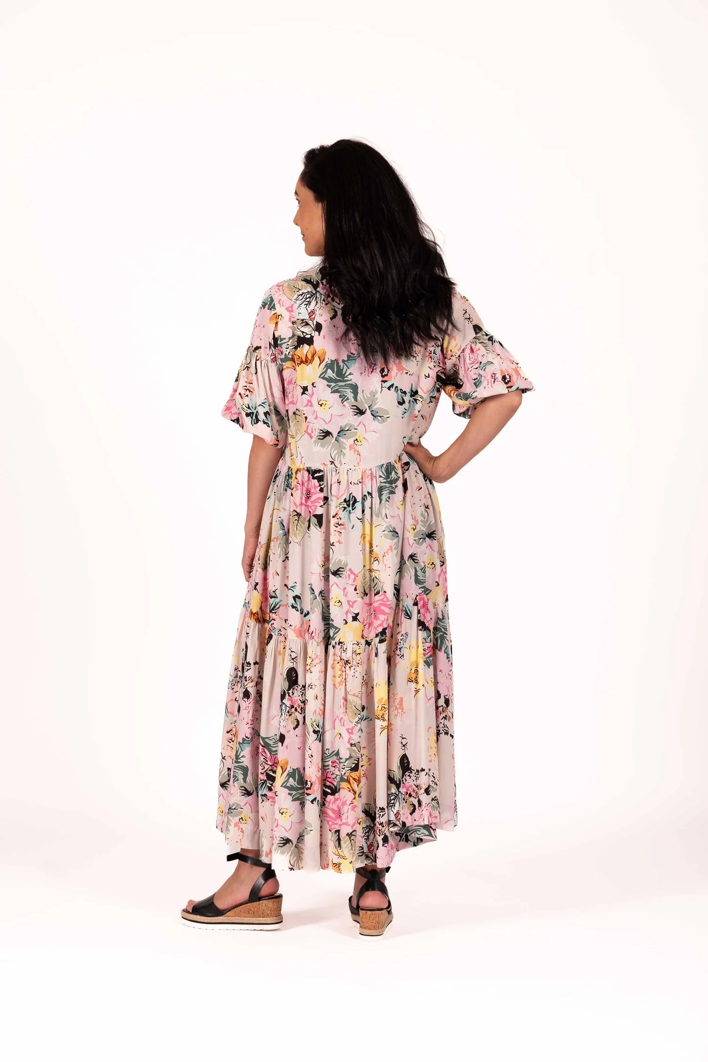 Lana Dress - Pastel Bloom