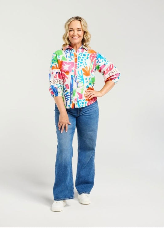 Arabella Shirt - Colour Pop