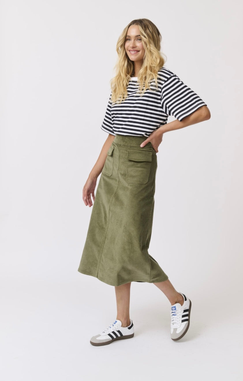 Astrid Skirt - Thyme