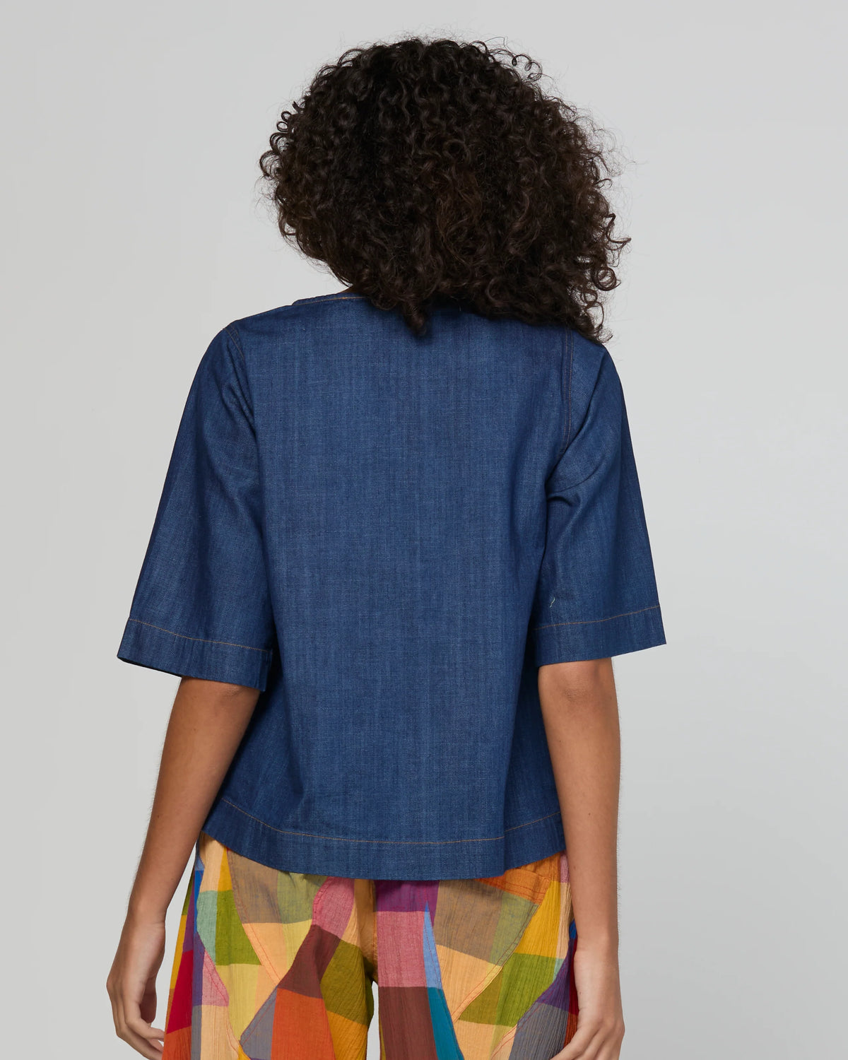 Fumiko Tee - Dark Denim