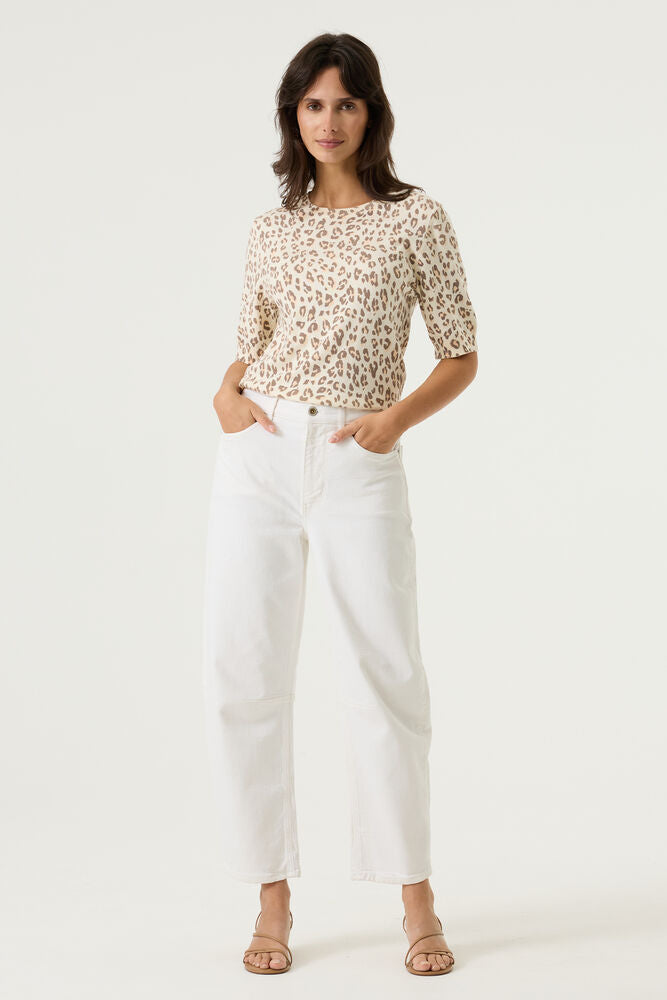 Leopard Print Pullover