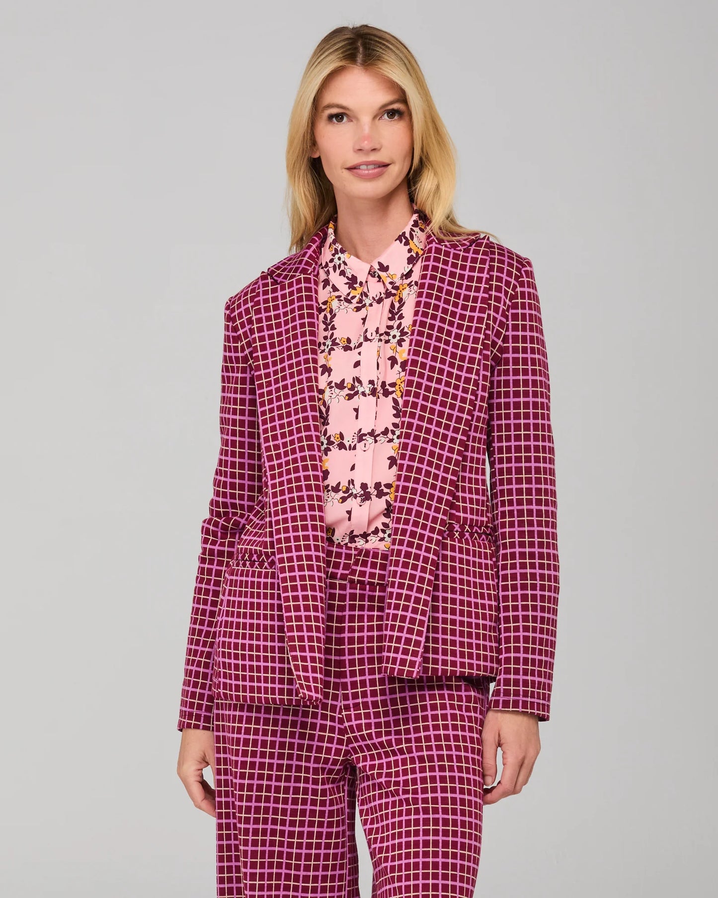 Aiko Blazer - Himari Check