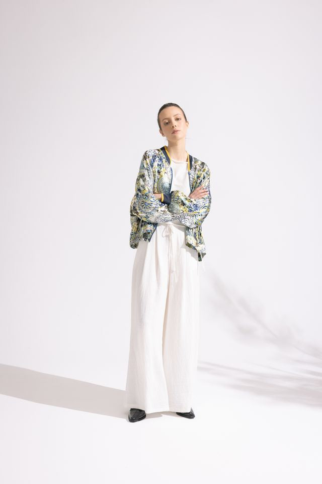 Eni Jacket - Royal Print