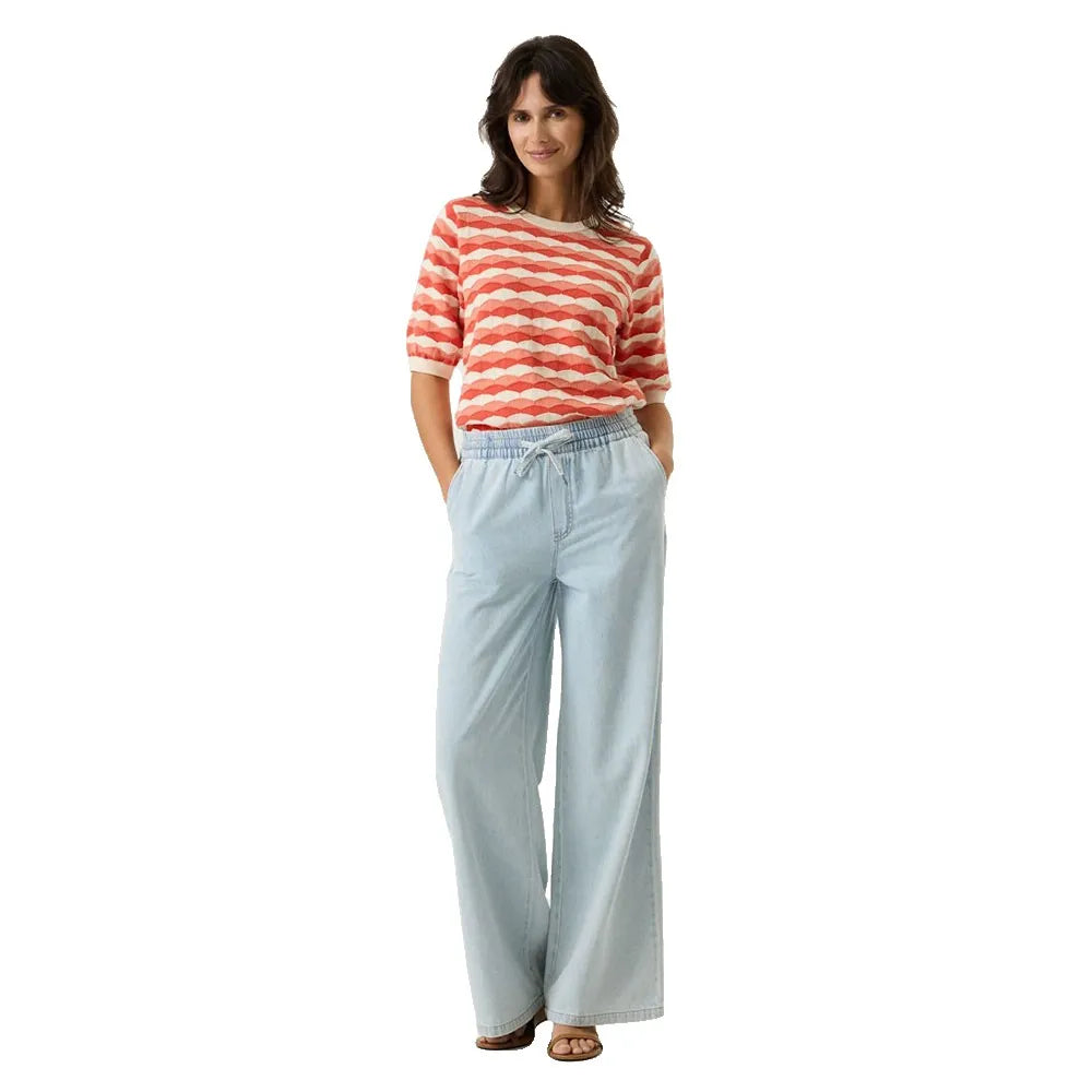 Print Pullover - Paprika