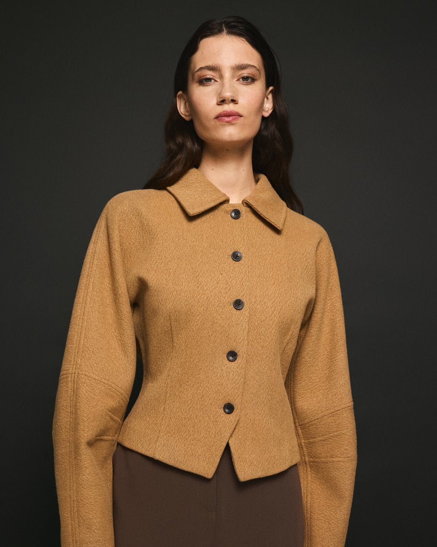 Esmeralda Jacket- Toasted Coconut