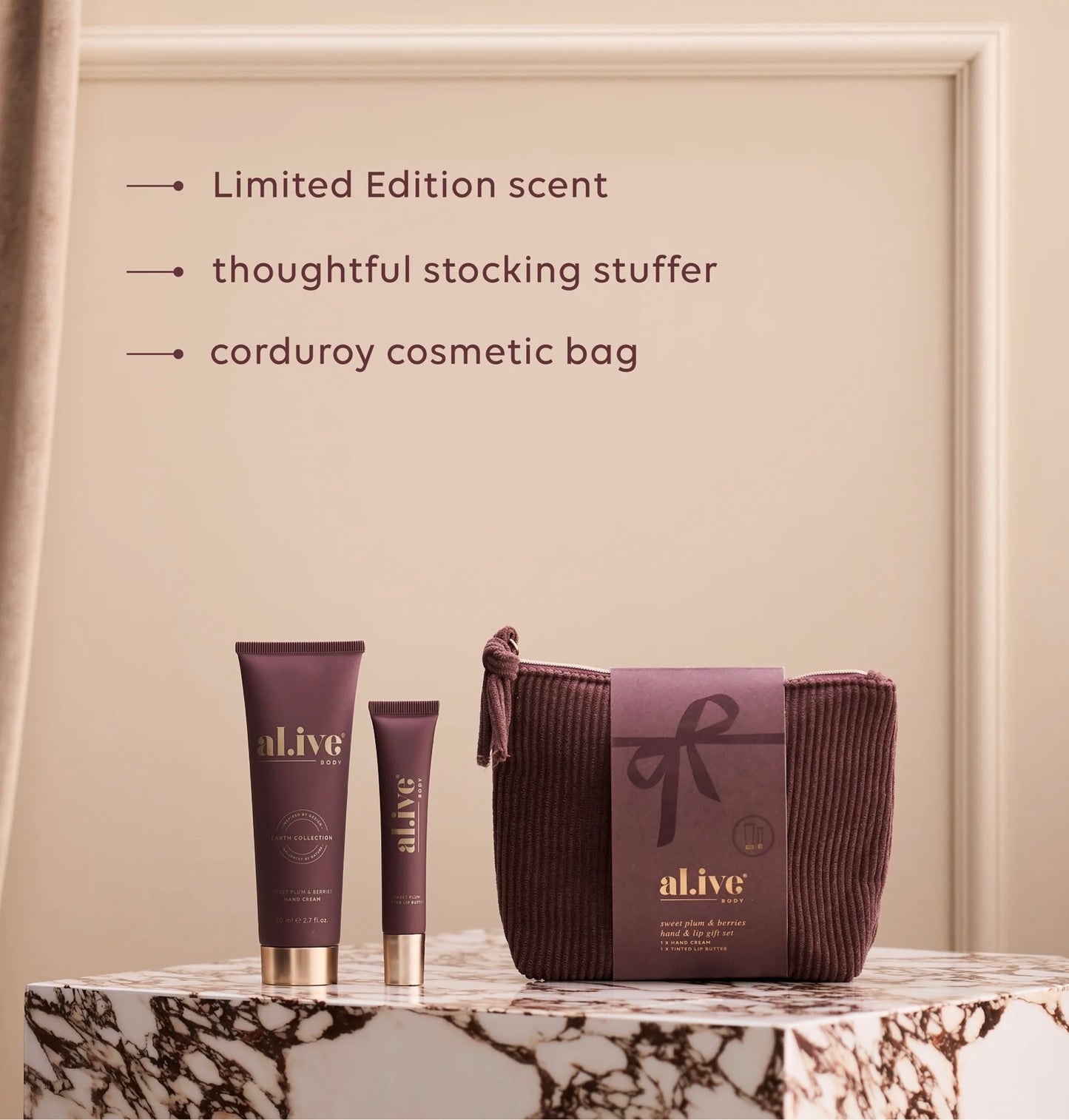 Hand & Lip Gift Set - Sweet Plum & Berries
