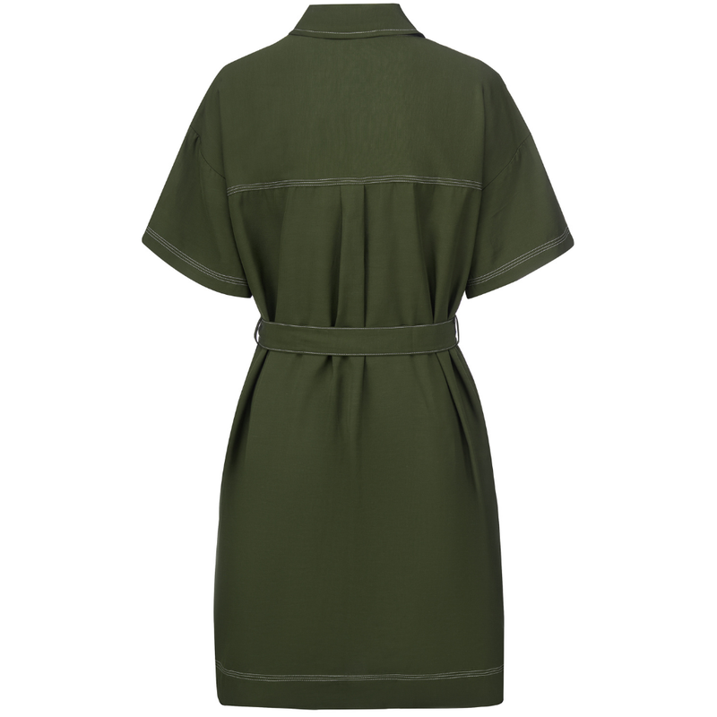 Cora Shirt Dress - Bonsai