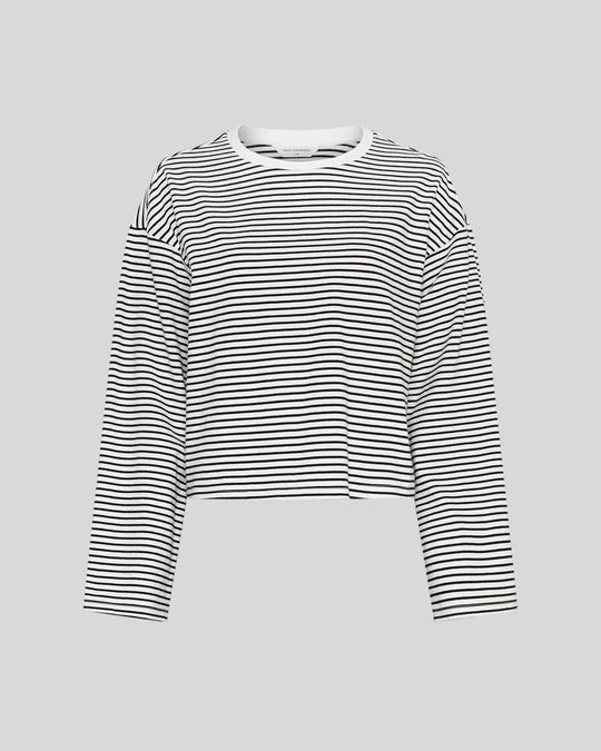 Krestiane Pullover - Egret/Black