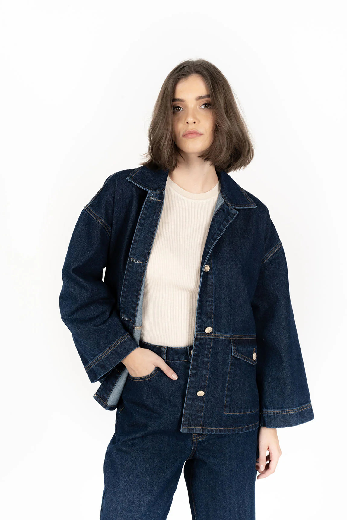 Loz Jacket - Dark Blue