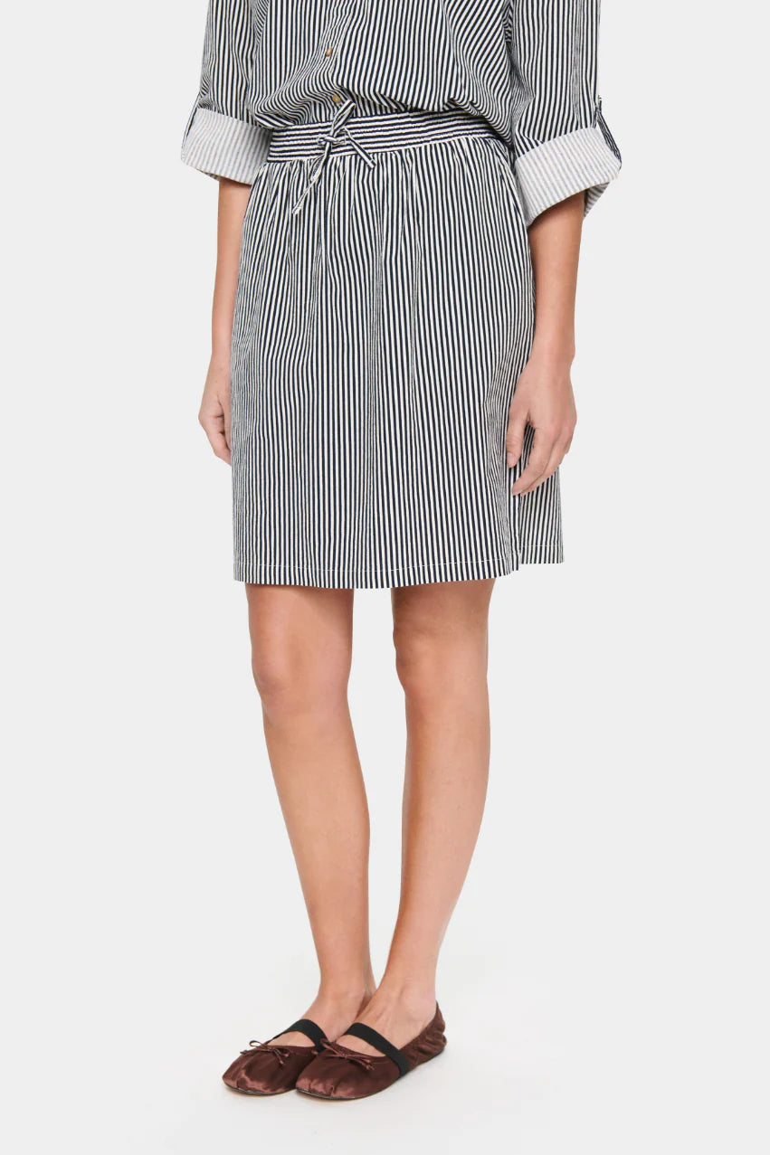 Zalinda Stripe Skirt - Night Sky Stripe