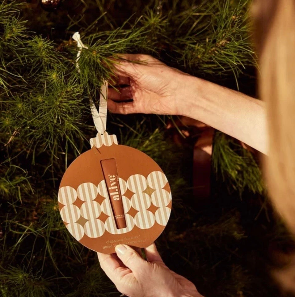 al.ive - Tinted Lip Butter Ornament- Cinnamon & Citrus