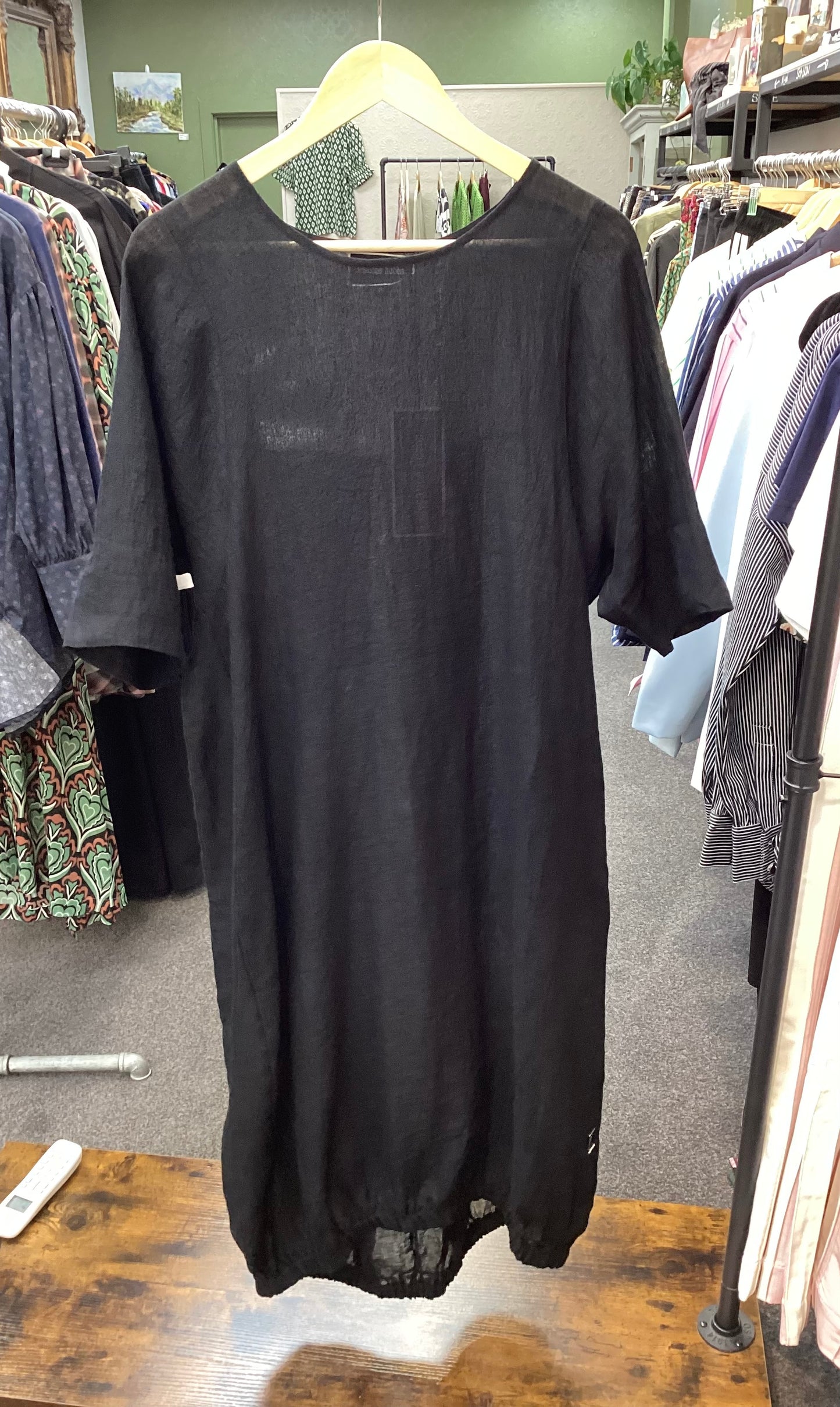 Cooper Dress - Black Flax
