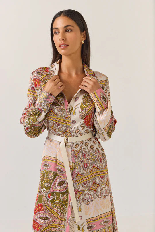 Mala Dress - Sunset Paisley